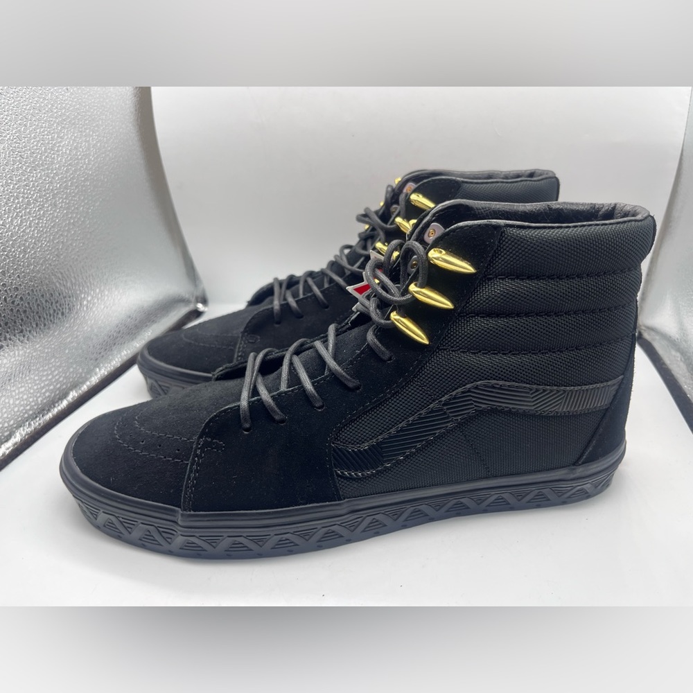 VANS Sk8-Hi x Marvel Black Panther 2018 Men’s Size 11 - Picture 8 of 14